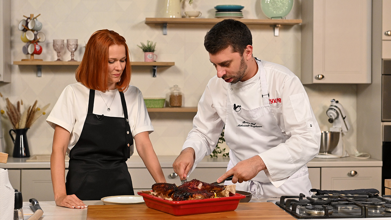 Индейка с овощами смотреть онлайн