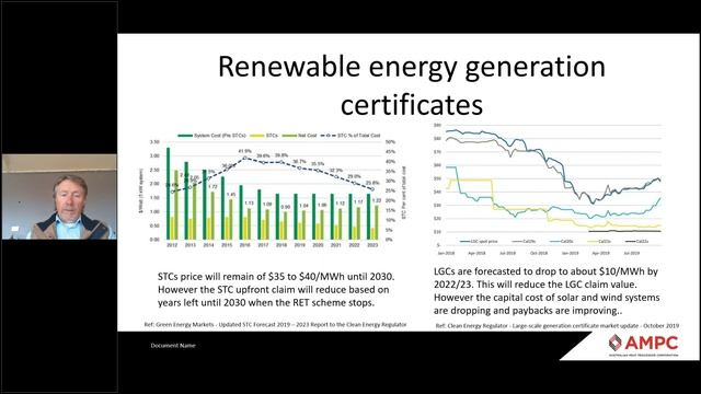 AMPC Webinar: Energetics: Renewable Projects Comparison Calculator смотреть онлайн