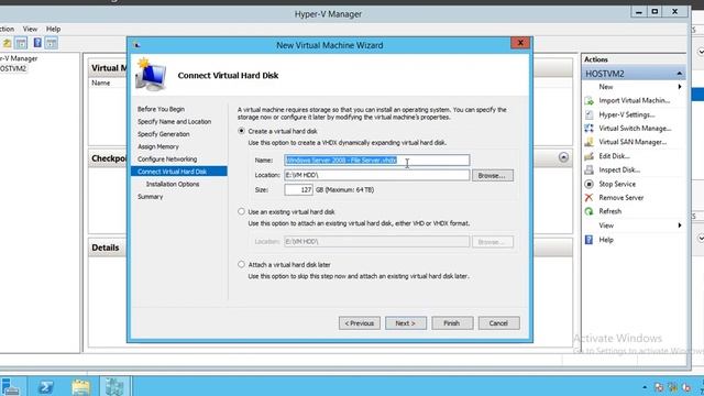 Membuat Virtual Machine Hyper V di Windows Server 2012R2 смотреть онлайн