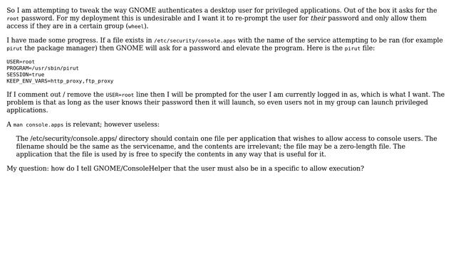 DevOps & SysAdmins: How to tweak Gnome user elevation in RHEL/CentOS? смотреть онлайн
