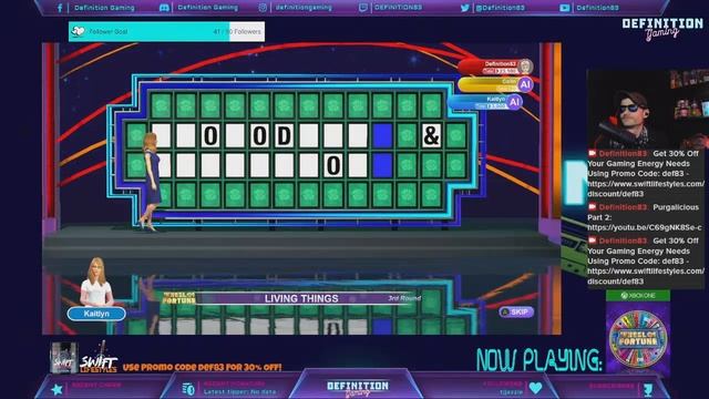 Spinning My Luck Away | Wheel Of Fortune | Xbox One | Road To Affiliate смотреть онлайн