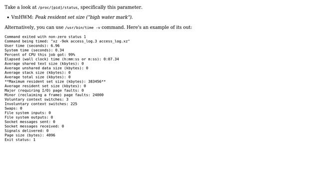 logging RAM memory high-water mark of a Linux process (3 Solutions!!) смотреть онлайн