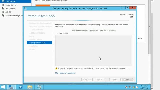 Active Directory Installation and configuration 2012 r2 смотреть онлайн