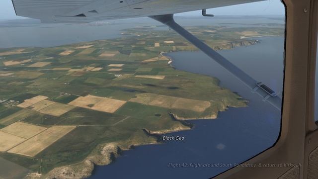Flight 42: A flight around South Ronaldsay, Orkney, in X-Plane 11.55 with Orbx True-Earth scenery. смотреть онлайн