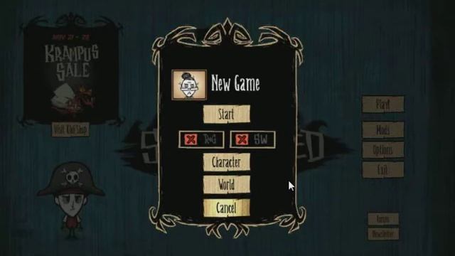Как разблокировать секретных персонажей в Don't Starve смотреть онлайн
