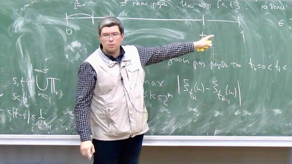 Теория вероятностей. Продолжение, Лекция 8, С.В.Шапошников