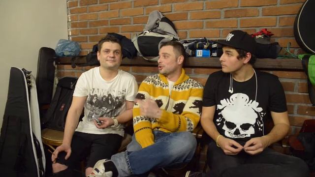 Tabasco Band Интервью перед концертом (otrtro)