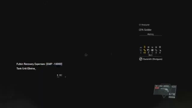 MGSV:TPP - Old Man Inside Box Vs Tank