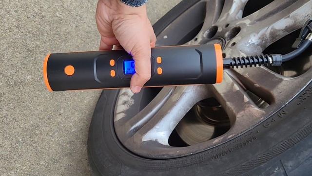 TGBOX Tire Inflator, Portable, 150 PSI, 6000mAh rechargeable battery - Short Hose limited in length смотреть онлайн