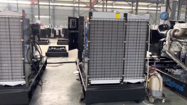 Hongfu Open type Perkins generator testing смотреть онлайн