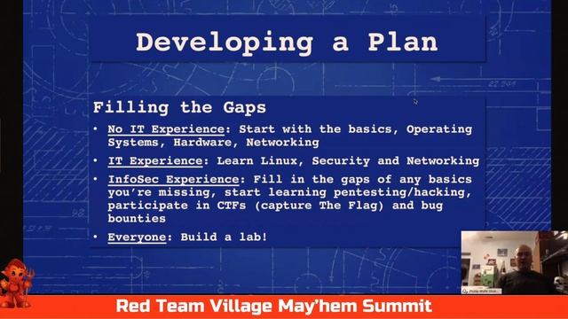 The Pentester Blueprint A Guide to Becoming a Pentester - DEF CON Red Team Village Mayhem Summit смотреть онлайн