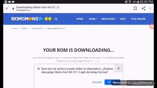 Como jugar juegos de Nintendo 64 (N64) en android смотреть онлайн