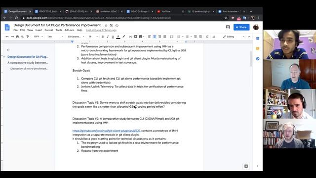 2020 05 13 GSoC Git Plugin Performance Project смотреть онлайн