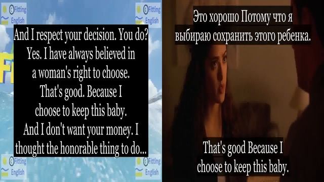 Lesson048 Study English through film FOOLS RUSH IN on 8chnl RU Fitting English смотреть онлайн