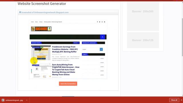How To Website Screenshot Generator смотреть онлайн