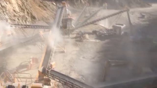 Дробильно-сортировочная установка FABO (Турция) - производительностью 250-350 т/ч карьер