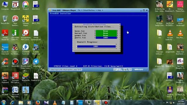 Install Free BSD UNIX on vmware смотреть онлайн