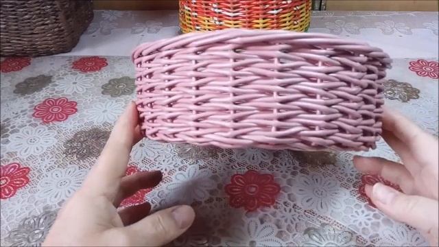 Приглашение на МК. Плетем круглую сухарницу. смотреть онлайн