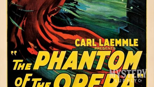 The Phantom Of The Opera 1925 Vintage Horror Monster Movie Poster (One Sheet)