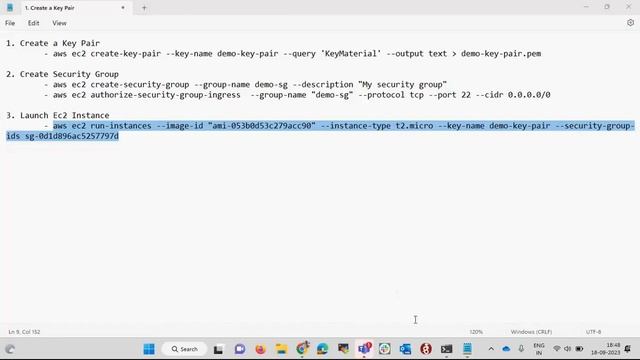 How To Launch AWS EC2 Instance Using AWS CLI with Security Group and Key Pair смотреть онлайн