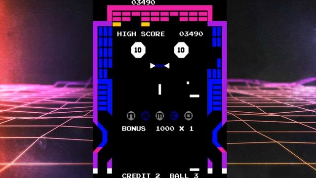 Gee Bee (Arcade, Namco, 1978) смотреть онлайн