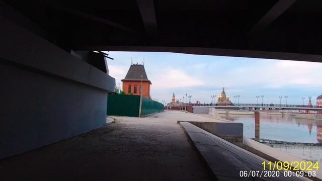 Набережная в Йошкар-Ола сентябрь 2024 смотреть онлайн