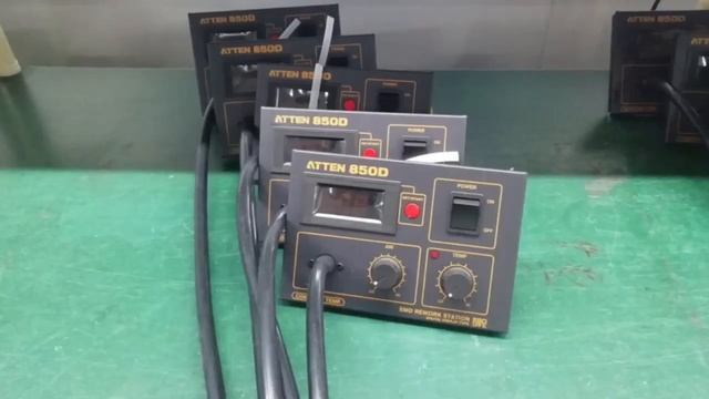 AT850D Digital Hot Air Station-ATTEN Desoldering SMD Rework Station With LED Display смотреть онлайн