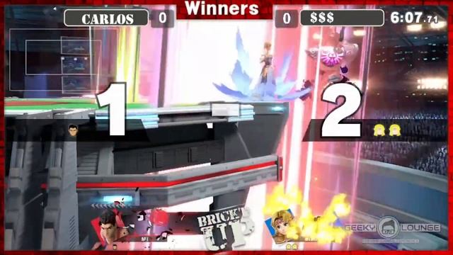 Carlos/フロデュード (Little Mac) vs. $$$ (Zelda) - Brick'd Up #6 смотреть онлайн