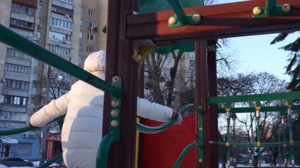 Зимняя прогулка в парке 2016 | Парк Котляревского Лукьяновка MaryKitty #4