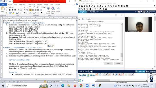 TugasPraktikum 3_Menampilkan Tabel MAC Address Switch смотреть онлайн