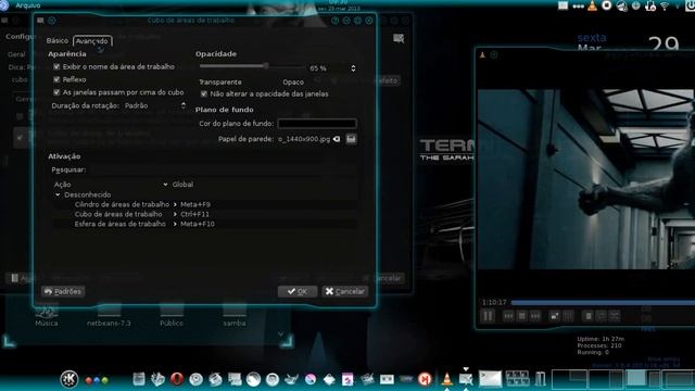 LINUX KDE THE BEST! KDE - KWIN COMPIZ FUSION XBMC =D смотреть онлайн