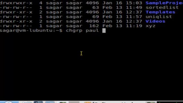 how to change the group ownership of file in Unix смотреть онлайн