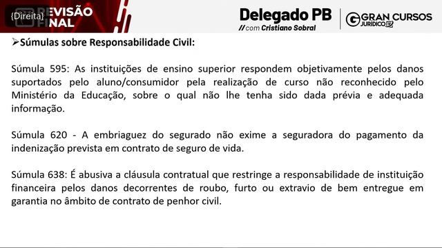 Reta Final Delegado PB: Prof. Cristiano Sobral смотреть онлайн