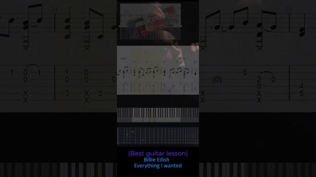 (Best Guitar Lesson) Billie Eilish - Everything I wanted смотреть онлайн