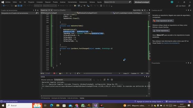 FACTURACION DE MERCANCIA ,, APLICACION DE WINDOW FORMS(.NET FRAMEWORK ) C# смотреть онлайн