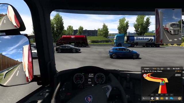 ETS2 доставка грузов ч.1 смотреть онлайн