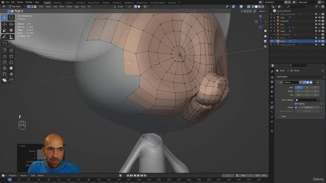 12. Retopo of the head part 2 смотреть онлайн