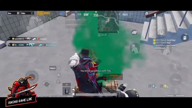 #rokinggameliveTrolling Noobs In Travers Insectoid 😂😅 | PUBG MOBILE FUNNY MOMENTS #Part2