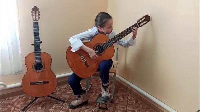 Землина Александра, МУДО Солдато Александровская ДМШ, Народные инструменты ГИТАРА, младшая группа 2