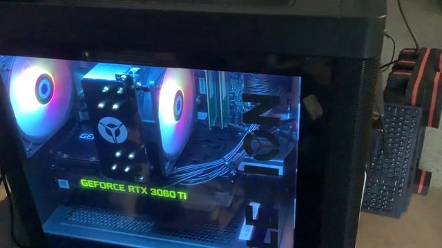 My "new" Lenovo Legion T5 replacing CyberPowerPc Desktop. смотреть онлайн