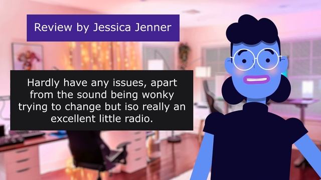 DreamSky AM FM Portable Radio Plug in Wall or Battery Oper... - Review