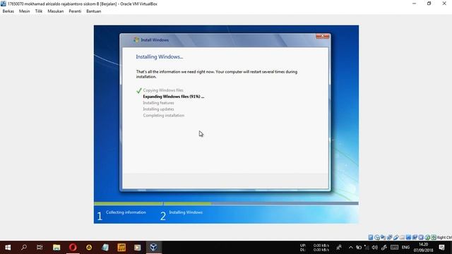 installasi windows 7 enterprise menggunakan virtual box смотреть онлайн