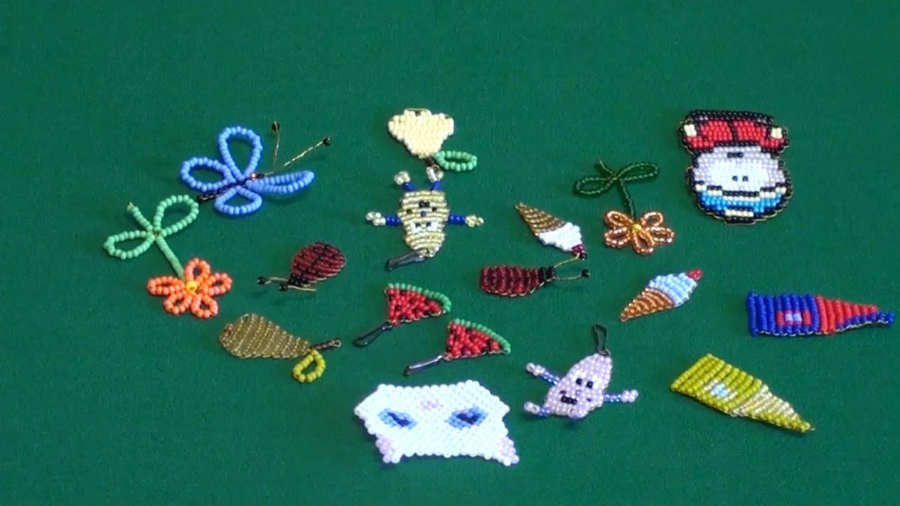 Коллекция фигурок из бисера №1 смотреть онлайн