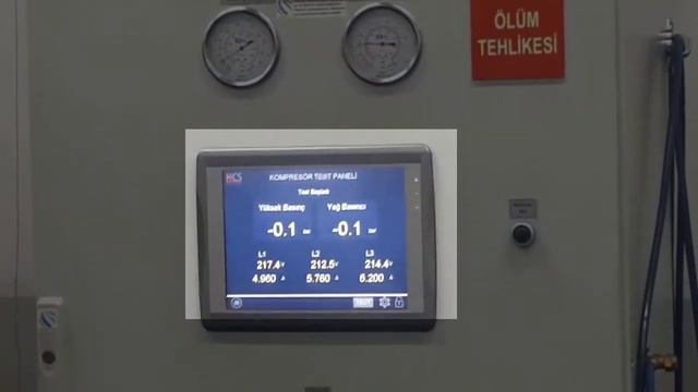 CSH6563-60Y-40P Bitzer Vidalı Kompresör Testi & CSH6563-60Y-40P Bitzer Screw Compressor Run Test смотреть онлайн