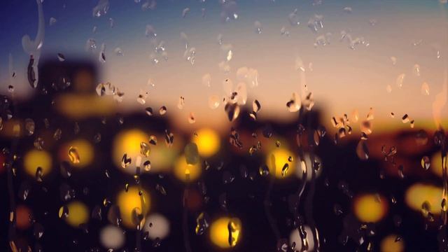 Rainy Window Relaxation. Sights and sounds of nature (rain/thunder) смотреть онлайн