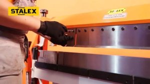 Станок листогибочный ручной Stalex PBB 1270/3SH | Видео работы