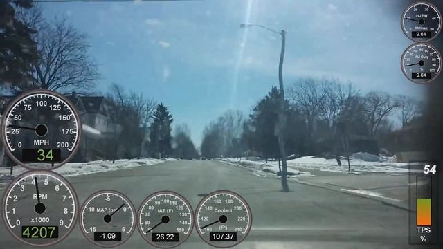 DashWare TunerView overlay test 02 смотреть онлайн