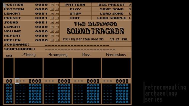 The First Amiga Tracker - an in-depth look at The Ultimate Soundtracker 1.21 смотреть онлайн