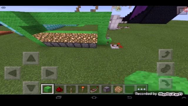 Майнкрафт механізми в 0.14.0 із поршнями (змєйка)