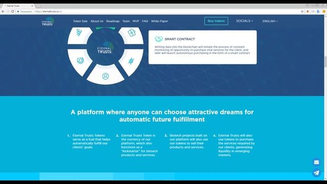 EternalTrusts - Обзор проекта.